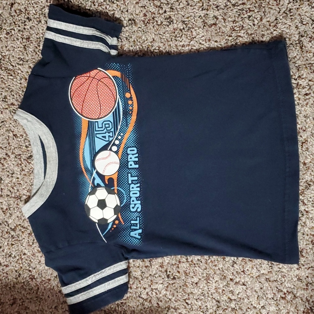 Boys size 3T th shirt that says All Sport Pro Navy